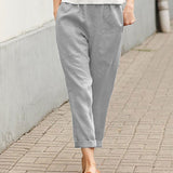 Rilynn - Comfortable casual trousers with large pockets