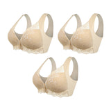 (PACK OF 3) Wireless Shaping Bra with Front Closure