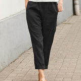 Rilynn - Comfortable casual trousers with large pockets