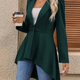 Zoella - Elegant long flare blazer