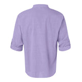 Men's Casual Summer Shirt | Henley, Long Sleeve