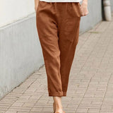 Rilynn - Comfortable casual trousers with large pockets
