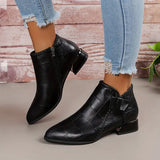 Women's Ankle High Heels | Closed Toe