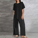 Orinthia - Elegant long blouse & trouser set