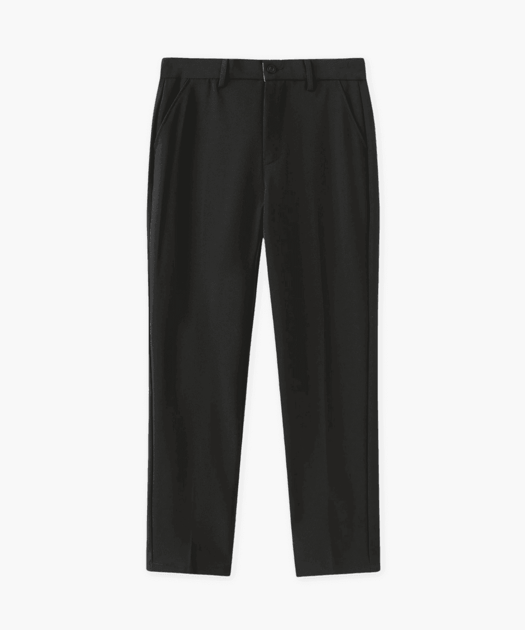 Black stretch trousers