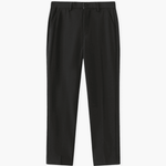 Black stretch trousers