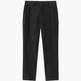 Black stretch trousers