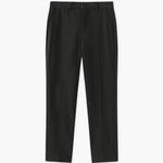 Black stretch trousers