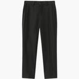 Black stretch trousers