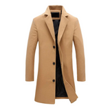 Men's Elegant Overcoat | Classic Warmth, Versatile Style, Timeless Appeal