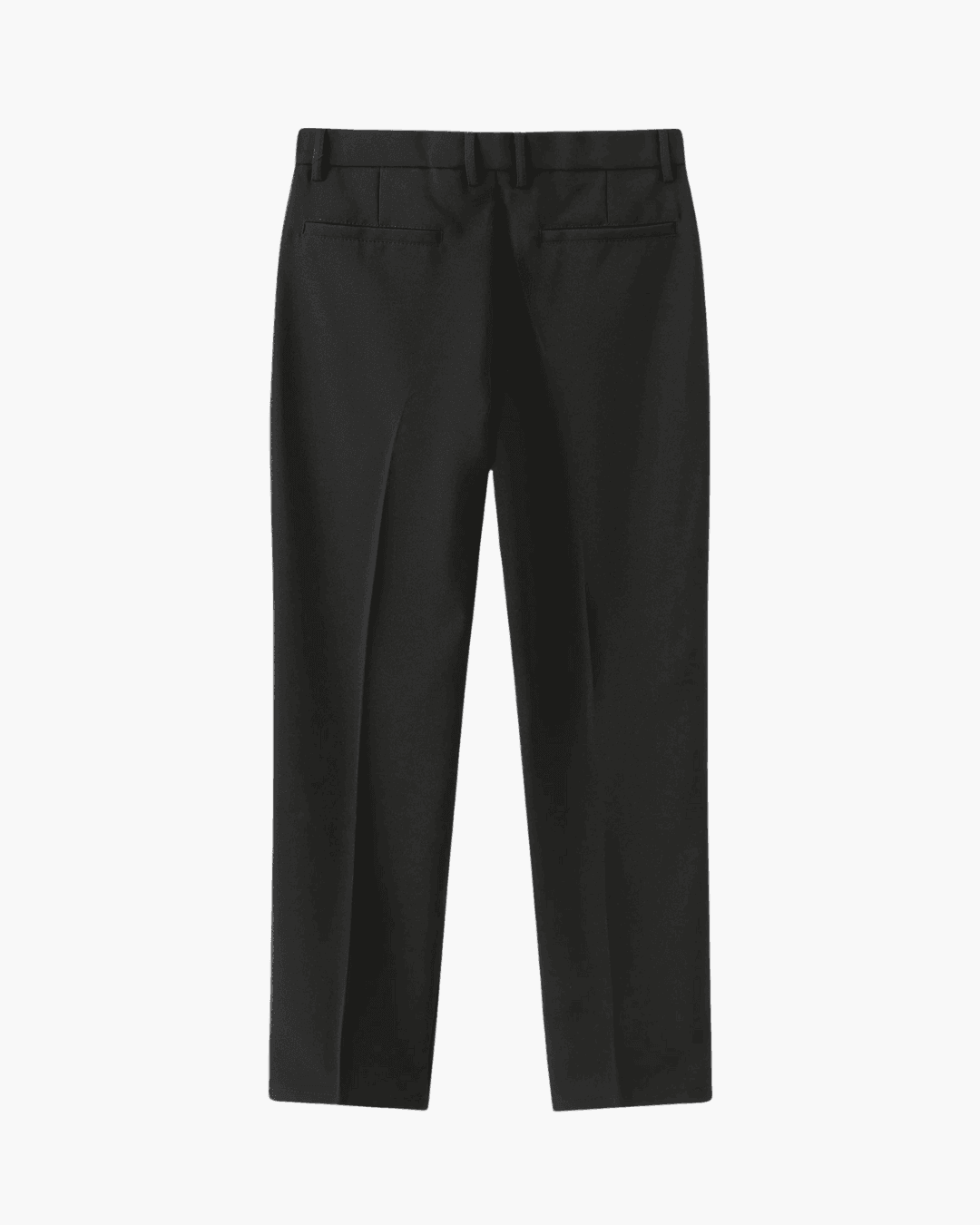 Black stretch trousers