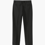 Black stretch trousers