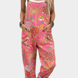Comfortable Printed Overall/Jumpsuit
