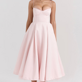 Chic Satin Party Dress