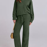 Uzziah - Elegant fleece sweater and trousers set