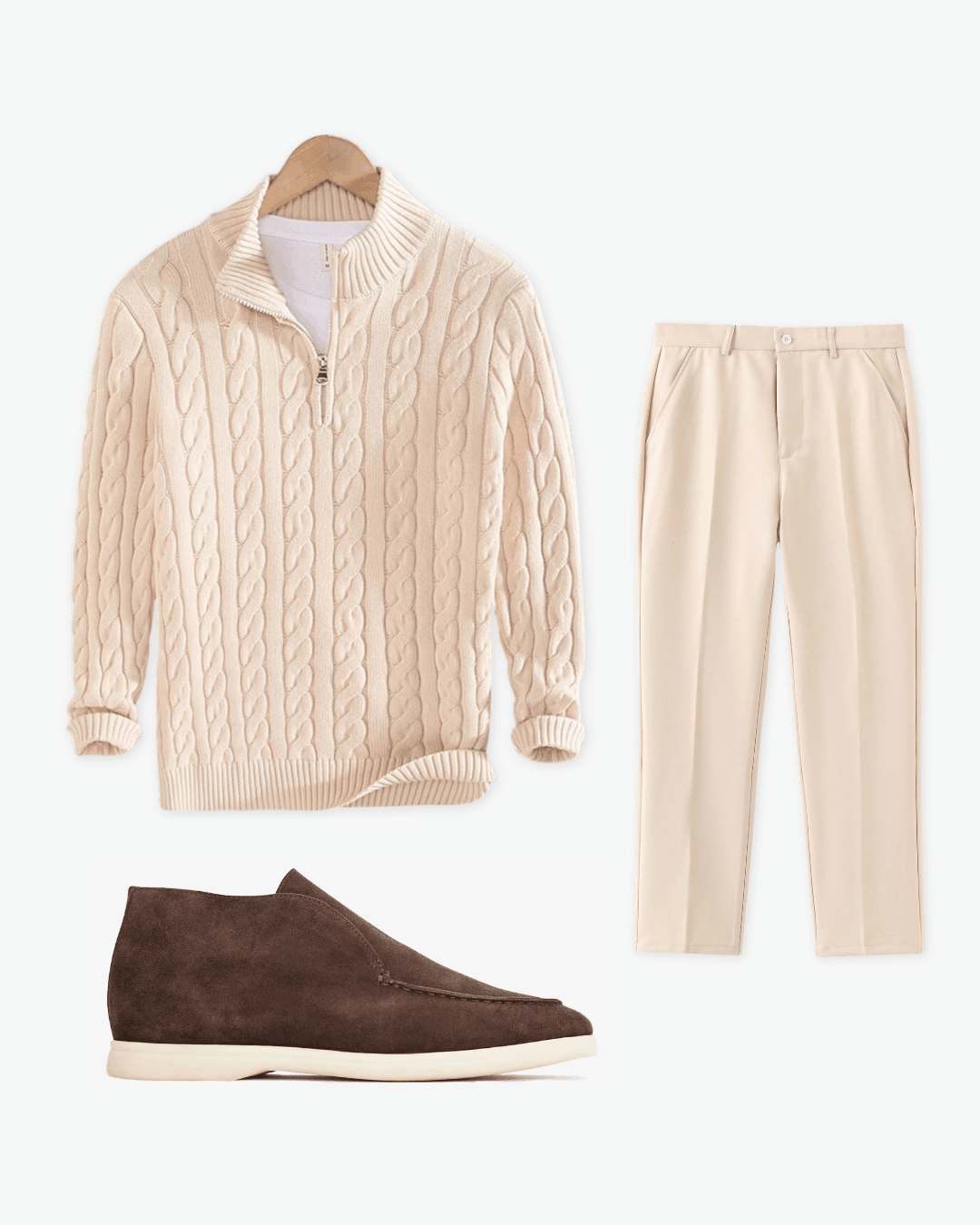 The Weekend Retreat three-piece outfit