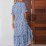 Women's Boho Tassel Summer Dress | Maxi