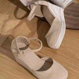 Women’s Summer Wedge Espadrilles | Closed Toe, Ankle Strap