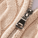 Beige stretch trousers