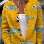 Anouk — Vintage Knit Cardigan Sweater