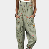 Comfortable Printed Overall/Jumpsuit