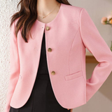 Adelia - Stylish versatile button-up blazer