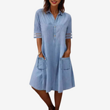 Ysée™ Relaxed Indigo Dress
