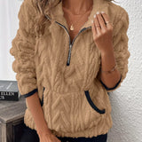 Savana - Stylish Cozy Half-Zip Sweater