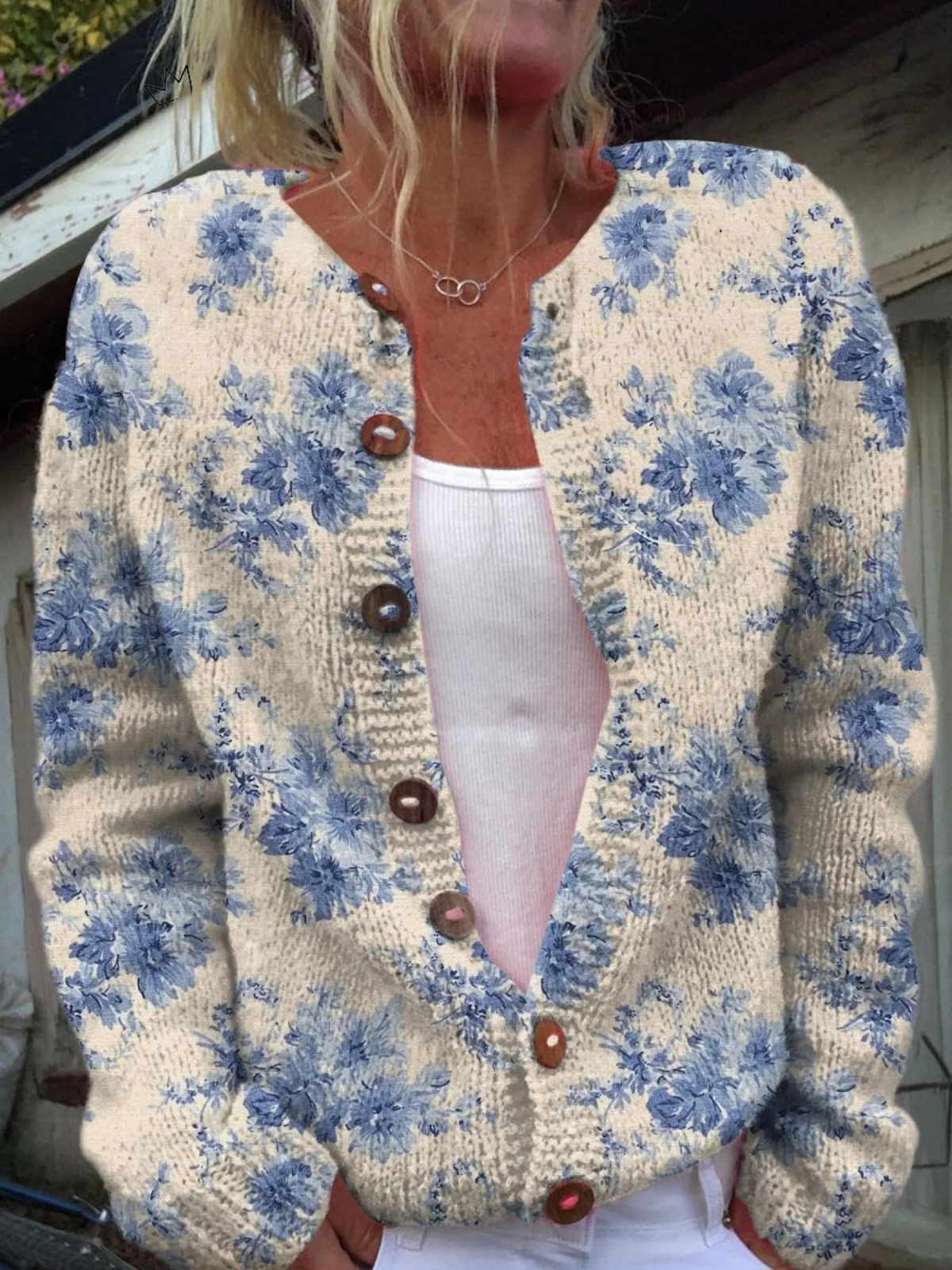 Daysie — Vintage Knit Cardigan Sweater
