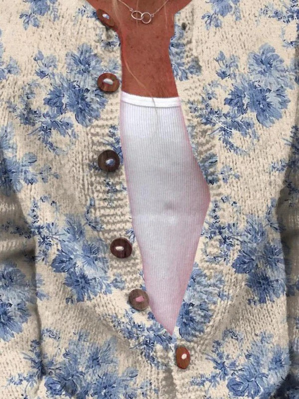 Daysie — Vintage Knit Cardigan Sweater