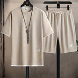 Waffle Knit Lounge Set