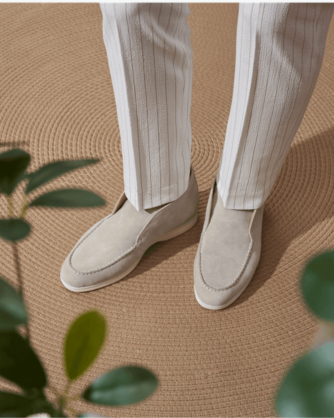 Beige wool cardigan