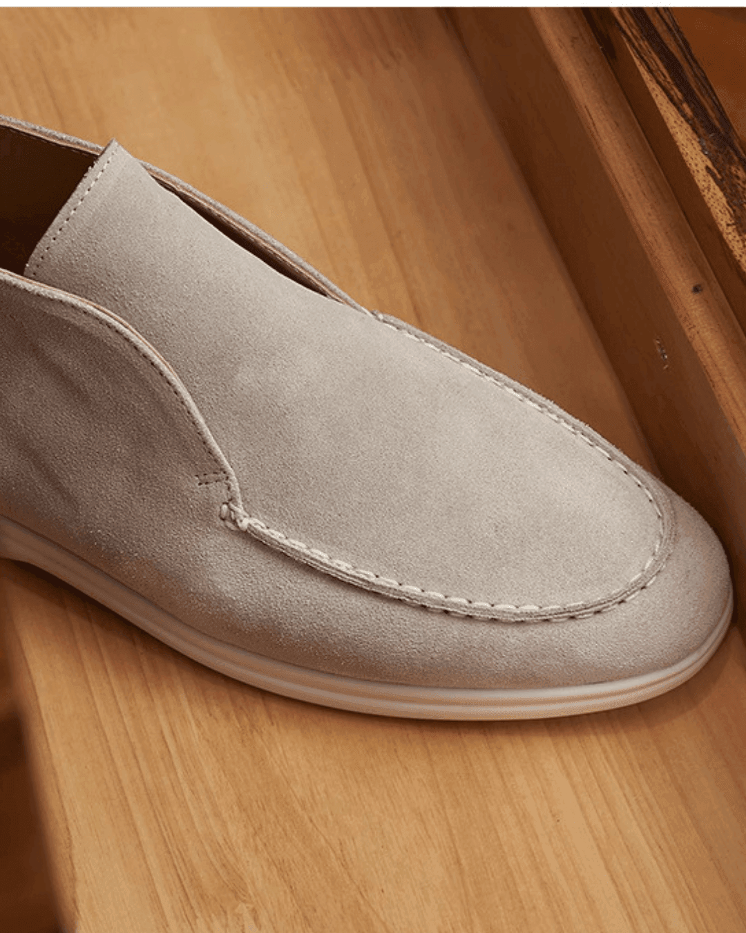 Heritage suede loafer