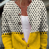 Junella — Vintage Knit Cardigan Sweater