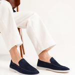Riviera loafer in marine blue