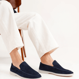 Riviera loafer in marine blue