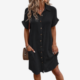 Chloé™ Elegant Shirt Dress