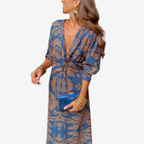 Doriane™ Midi Wrap Dress - Elegant and Versatile