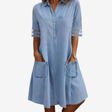 Ysée™ Casual Indigo Dress
