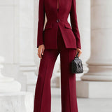 Moana - Elegant blazer & trouser suit set