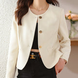 Adelia - Stylish versatile button-up blazer