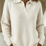 Divine - Snug and Warm Drop Shoulder Sweater