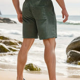 Men's Summer Shorts | Corduroy, Drawstring