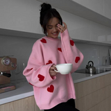 Cozy Elegant Women's Oversized Winter Sweater | Versatile Style