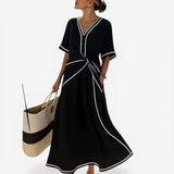 Giorgina™ Belted Wrap Dress