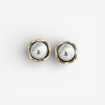 Chic Black Pearl Drop Earrings