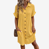 Chloé™ Elegant Shirt Dress