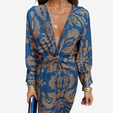 Doriane™ Midi Wrap Dress - Elegant and Versatile