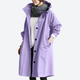 Women's Stylish Waterproof Raincoat Jacket for Women | Lightweight, Breathable, Versatile