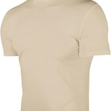 Men’s Tight Fit T-Shirt | Turtleneck, Short Sleeve